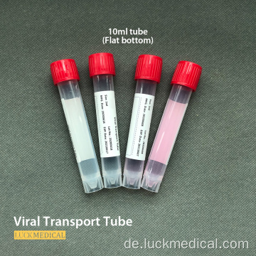 Covid -Test -Reagenz -VTM -mikrobiologischer Transportkit